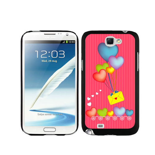 Valentine Love Letter Samsung Galaxy Note 2 Cases DSV - Click Image to Close